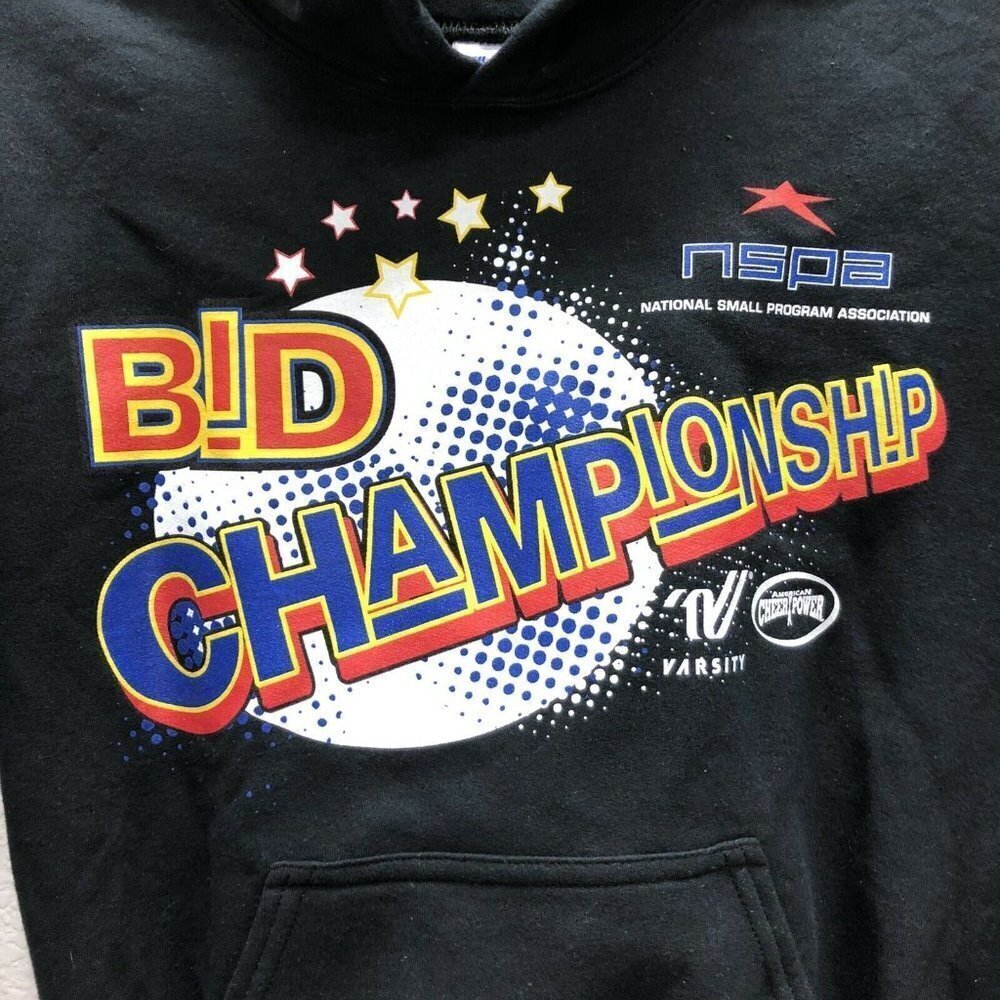 NSPA Varsity Cheer Championship GILDAN Heavy Blend Sweatshirt Youth Medium - Picture 2 of 5